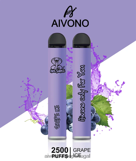 gelo de uva Aivono AIM SNAKE 2500 280DJX306 | Aivono Vape Portugal